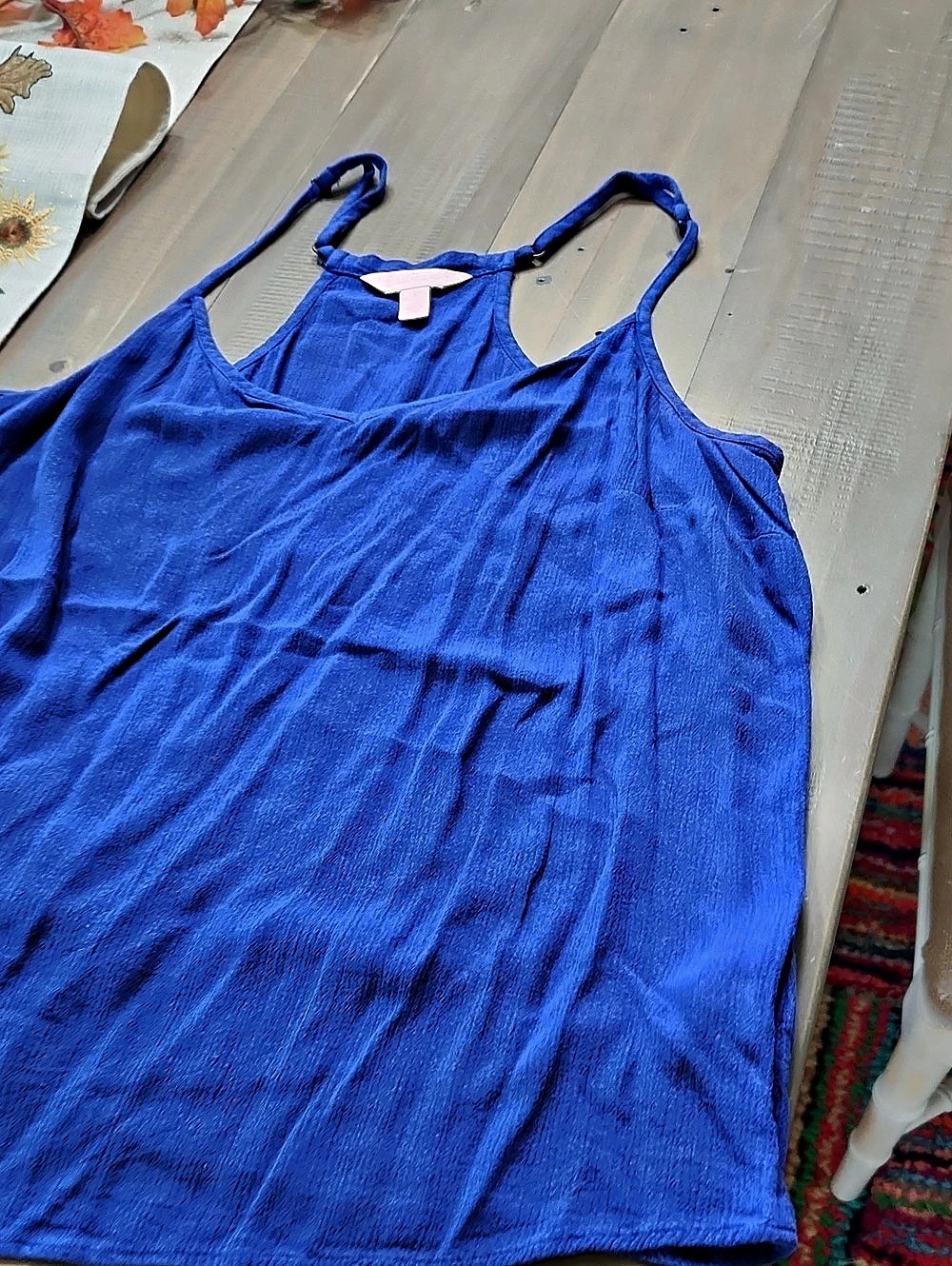 Lilly Pulitzer Blue Camisole Size Small